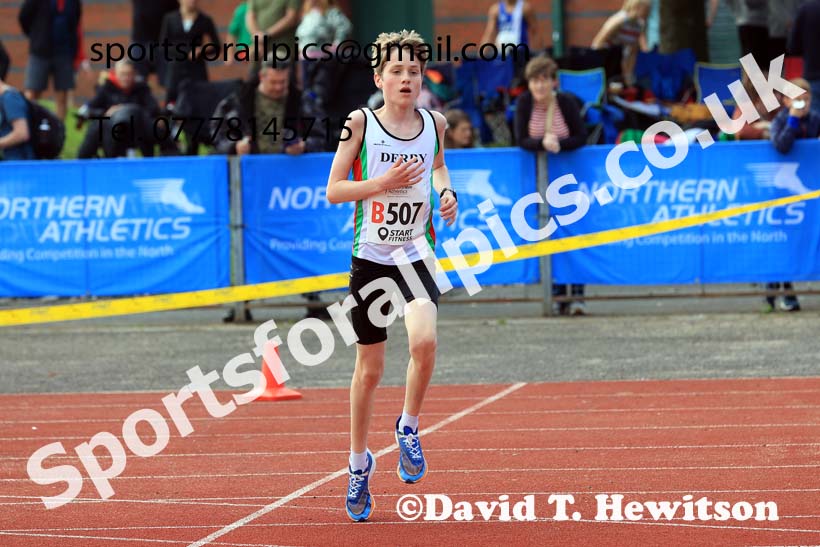 Boys Under-15s, 2024 Northern Mens 6 and Womens 4 and Youngsters Relays, Stanley Park, Blackpool.  Photo: David T. Hewitson/Sports for All Pics